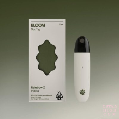 Rainbow Z 1000mg All-In-One Vape Pen by Bloom obtain high